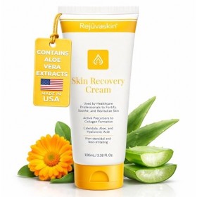 Rejuvaskin Skin Recovery Crème hydratante à laloe vera pour peaux sensibles, patients rayonnants et tatouages 100 ml