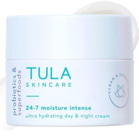 TULA Skin Care 24-7 Moisture Intense Ultra Hydrating Day & Night Cream | Ultra Nourishing Moisturizer for Face. Soothe Skin, 