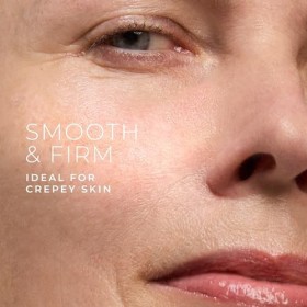 RoC Crepe Repair Hydratant anti-âge pour le visage et le cou Crème raffermissante quotidienne 48 g + Capsules lissantes RoC