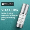 Repechage vita cura triple crème raffermissante. visage anti-vieillissement crème hydratant cou. cliniquement prouvé pour aid