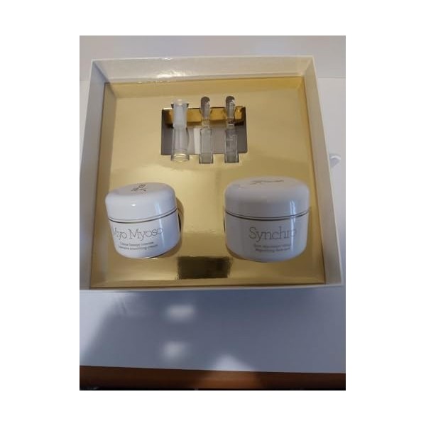 Synchro 50 ml & Myo myoso 30 ml, Crème visage régénérante et nourrissante jour et nuit + crème visage intense raffermissante 