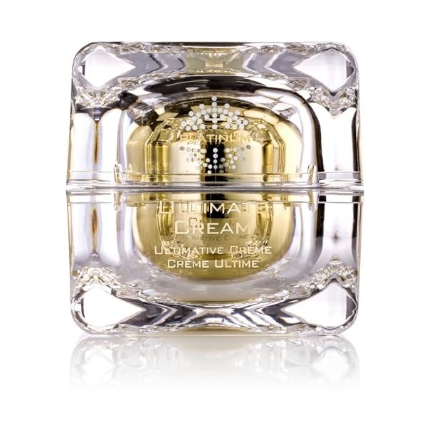 Kedma - Crème Platine Anti-Âge au Q10 et Multivitamines - Raffermissante et Éclatante - Pour Tous Types de Peau - 50g