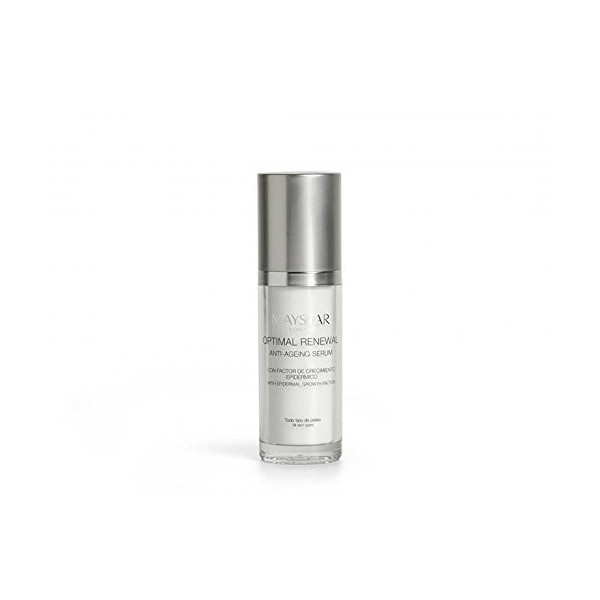 Maystar – Optimal Renewal Anti-Ageing Serum 30 ml. Sérum antiedad avec facteurs de croissance epidermicos.