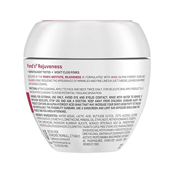 PONDS Rejuveness Anti-Wrinkle Cream, 7 Ounces Pack of 3 by Ponds