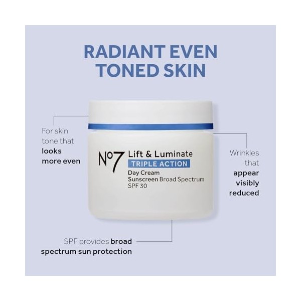 No7 Lift and Luminate Triple Action Crème de Jour 48 ml