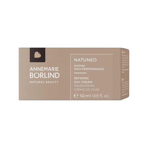 ANNEMARIE BÖRLIND NATUNEO SYSTEM High Performance Crème de jour régénérante 50 ml – Crème de jour anti-âge pour peaux matur
