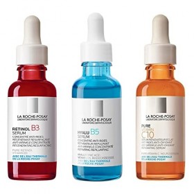 Box La Roche Posay P Retinol B3 Sérum 30 ml + Hyalu B5 Sérum Concentré 30 ml + Redermic Pure Vit C10 30 ml