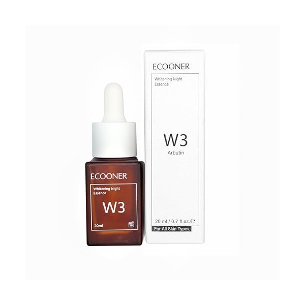 ECOONER W3 Essence blanchissante de nuit