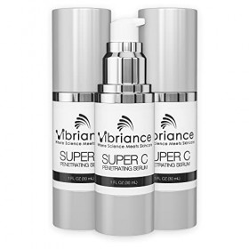 Vibriance Super C Sérum pour peaux matures fabriqué aux États-Unis, formule tout-en-un hydrate, raffermit, lisse, cible les t