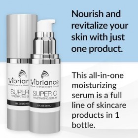 Vibriance Super C Sérum pour peaux matures fabriqué aux États-Unis, formule tout-en-un hydrate, raffermit, lisse, cible les t