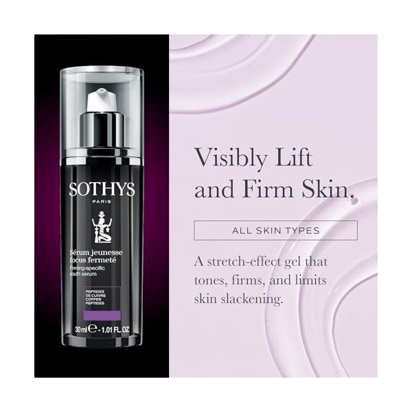 Sérum jeunesse focus fermeté Sothys - Sérum 100% ciblé fermeté