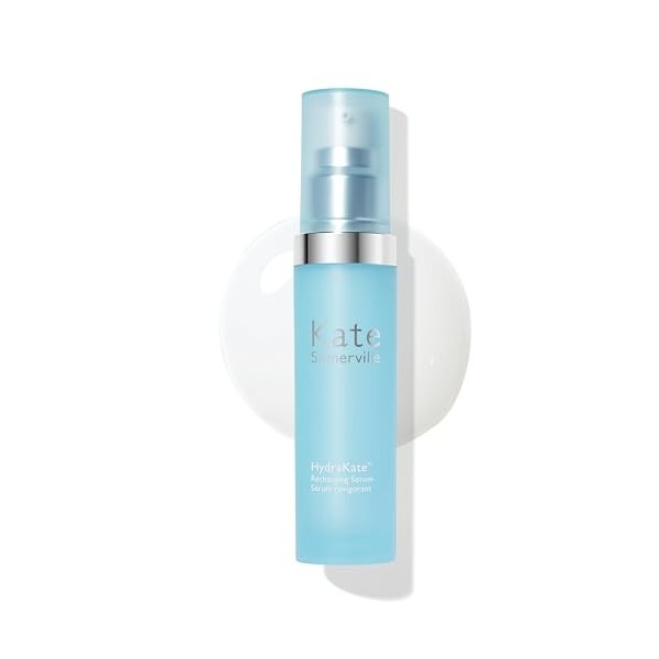 Kate Somerville HydraKate Sérum hydratant rafraîchissant – Hydratation instantanée avec acide hyaluronique, formule de soins ...