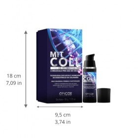 Opycos Cosmétiques - Crème Moisturizer Visage Bioestimulador de Colageno, 30g