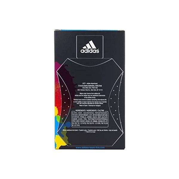 Team Five de Adidas Eau de Toilette Spray Edition Limitee 100ml