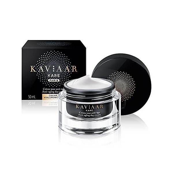 KAVIAAR KARE - Crème jour anti-âge - Caviar + Acide Hyaluronique - 50 ml