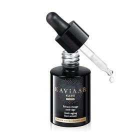 KAVIAAR KARE - Sérum visage anti-âge - Caviar + Acide Hyaluronique - 30 ml