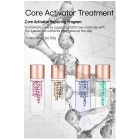 DERMARSSANCE - Core Activator - 20 Ampoules - Hyaluronique, Azulène, Collagène, Élastine, Peptides, EGF, Ectoïne, Céramide - 