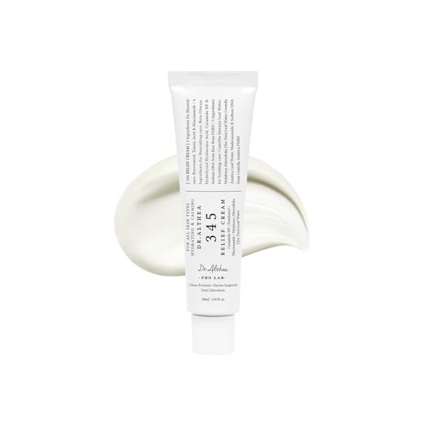 Dr.Althea 345 Crème de soulagement | Hydratant pour la récupération apaisante et le soin des imperfections avec PDRN et niaci