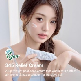 Dr.Althea 345 Crème de soulagement | Hydratant pour la récupération apaisante et le soin des imperfections avec PDRN et niaci