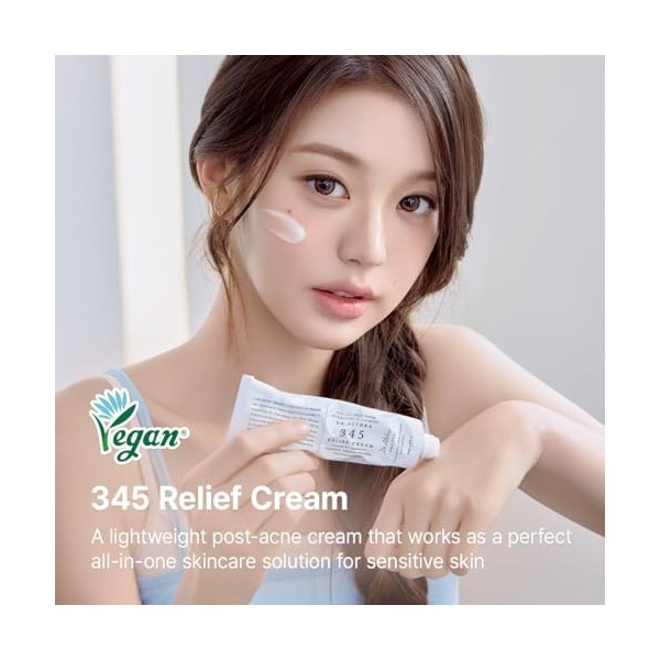 Dr.Althea 345 Crème de soulagement | Hydratant pour la récupération apaisante et le soin des imperfections avec PDRN et niaci