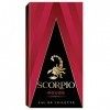 Scorpio - Eau De Toilette Vaporisateur Rouge 75Ml - Lot De 3 - Vendu Par Lot - Livraison Gratuite En France