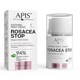 Apis ROSACEA-STOP Crème Apaisante, Réduit les rougeurs, Anti-inflammatoire, Calme les érythèmes, Renforce le teint Raffermit,