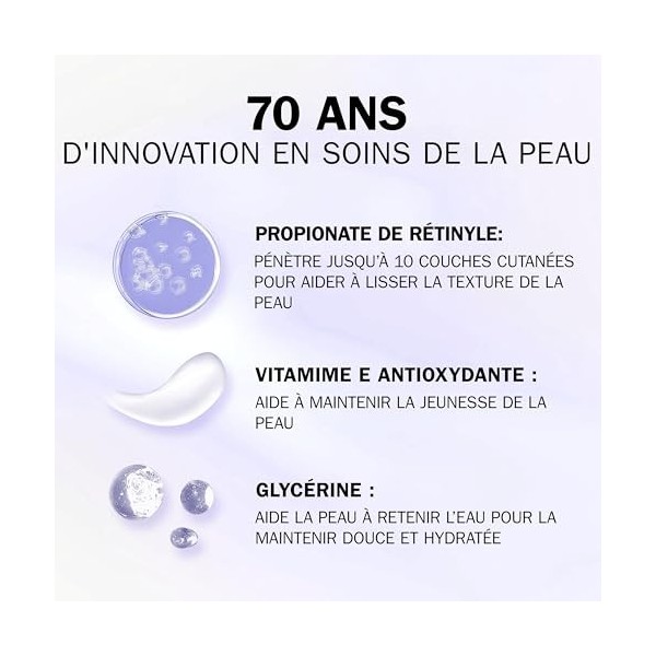 Olay Retinol 24 Crème de Nuit Hydratante pour le Visage, Soin à la Vitamine E Antioxydant. Soin de Nuit Anti-Âge: Lisse, Régé