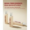 K-SECRET SEOUL 1988 Essence: Snail Mucin 97% + Rice,100 ml, 97% de Sécrétion Descargot avec Filtrat de Ferment de Riz et Ext