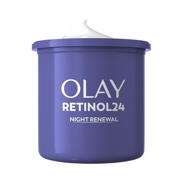 Olay Retinol 24 Crème De Nuit Visage Hydratante, Recharge, Soin Avec Vitamine E Antioxydante. Soin Nuit Anti-Âge: Lisse, Reno