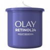Olay Retinol 24 Crème De Nuit Visage Hydratante, Recharge, Soin Avec Vitamine E Antioxydante. Soin Nuit Anti-Âge: Lisse, Reno