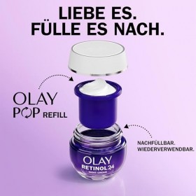 Olay Retinol 24 Crème De Nuit Visage Hydratante, Recharge, Soin Avec Vitamine E Antioxydante. Soin Nuit Anti-Âge: Lisse, Reno