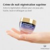 Dr Pierre Ricaud Crème de Nuit Régénération Suprême - Crème pour le Visage aux Probiotiques et Micro-ARN de Lavande Bio - Soi...