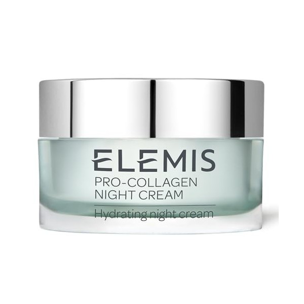 ELEMIS Crème de nuit oxygénante pro-collagène, crème visage anti-âge & anti-rides homme & femmepour raffermir, lisser et nour...