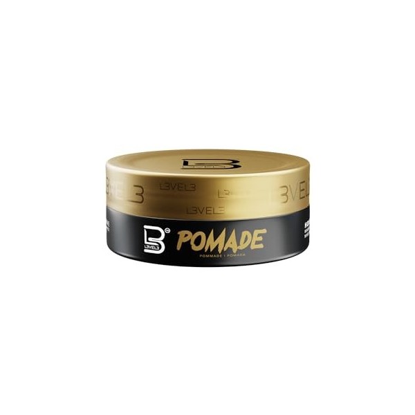 L3 Pomade - Renforce, Brille et Protège les Cheveux - Infusée de Keratine - Tenue Extreme - 150 ml Crème Jour et Nuit