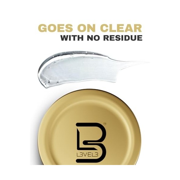 L3 Pomade - Renforce, Brille et Protège les Cheveux - Infusée de Keratine - Tenue Extreme - 150 ml Crème Jour et Nuit