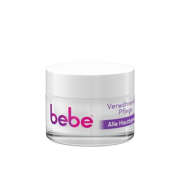 bebe Soin apaisant 50 ml, hydratation longue durée avec parfum de fleur de lune