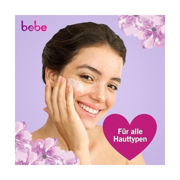 bebe Soin apaisant 50 ml, hydratation longue durée avec parfum de fleur de lune