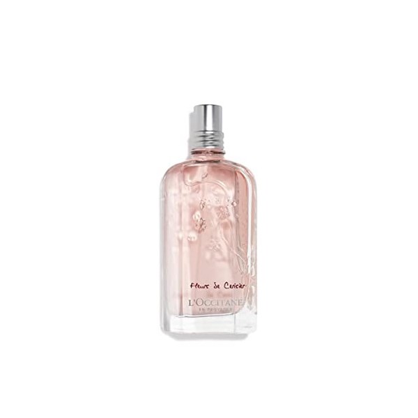 LOCCITANE - Eau de Toilette Fleurs de Cerisier - Parfum Femme - Senteur Florale & Délicate - 75ML