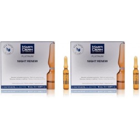 MartiDerm - Ampoules Night Renew 10 amp Lot de 2 Crème Jour et Nuit