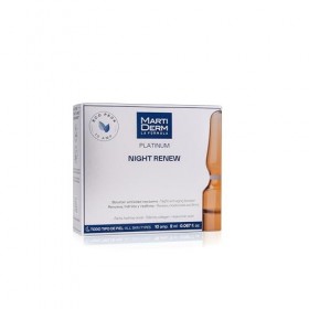 MartiDerm - Ampoules Night Renew 10 amp Lot de 2 Crème Jour et Nuit