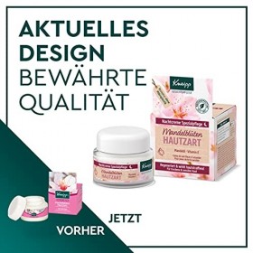 Kneipp - Crème de nuit à la fleur damande pour une peau douce - 50 ml Lot de 2 Crème Jour et Nuit