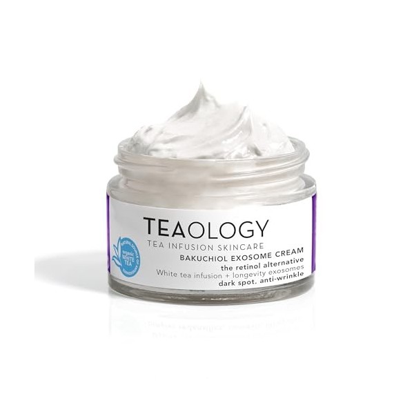 Teaology Bakuchiol Exosome Crème anti-âge pour la peau contre les taches pigmentaires