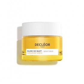 Decléor Baume de Nuit Mandarine Verte 15ml – Baume Visage Éclat et Vitalité, Soin Nuit Illuminateur, Soin pour Peaux Ternes a