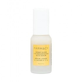 Farmacy Honey Glow - Sérum de nuit resurfaçant 17% AHA & BHA - Sérum visage à l’acide hyaluronique - Réduit l’apparence des r