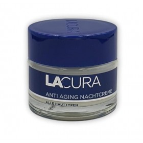 Lacura Crème de nuit anti-âge Q 10 - Pour tous types de peau - 50 ml