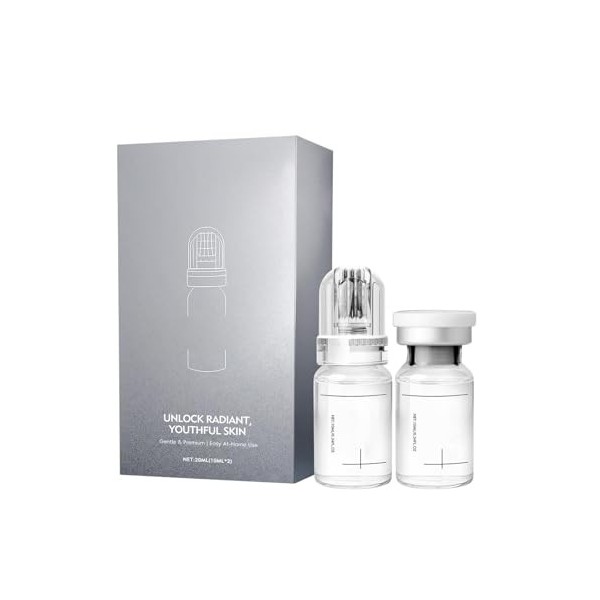 Sérum Anti-Âge à Infusion Microneedle, Micro Infusion System for Face and Lips, Pour une Réduction Profonde des Rides et un E