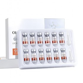 Set Poudre Lyophilisée Oligopeptide Haute Qualité Pour Soin Cutané Avancé, Molécules Minuscules Pour Action Profonde, Aide À 