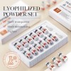 Set Poudre Lyophilisée Oligopeptide Haute Qualité Pour Soin Cutané Avancé, Molécules Minuscules Pour Action Profonde, Aide À 