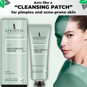 Afrodita Professional ZnO Spot-Drying Cream Crème à loxyde de zinc pour les impuretés et les peaux mixtes avec hamamélis et 