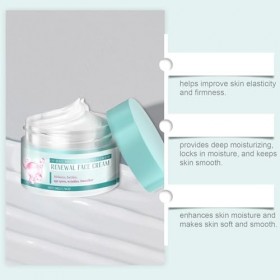 Crème Hydratante Intensive Visage Pour Une Peau Éclatante, Hydratation Profonde Et Durable Pour Apaiser Et Lisser La Peau, So